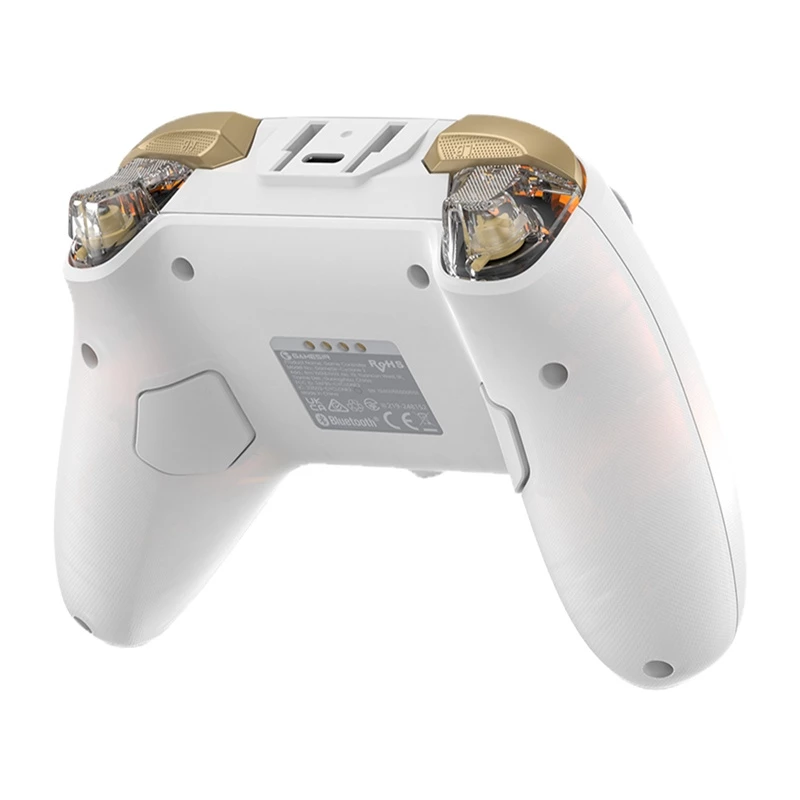 Bezdrôtový ovládač GameSir Cyclone 2 HRG1001 — Bluetooth, ergonomický dizajn, biely