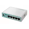 Mikrotik hEX káblový router Gigabit Ethernet biely