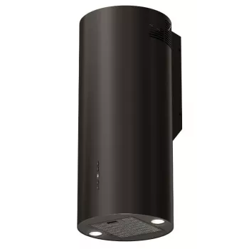 Digestor MAAN ELBA 2 W 731 čierna, odťah/cirkulácia, hliníkový tukový filter, 4 rýchlosti, 61 dB