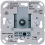 JUNG 211 GDE otočný spínač, metallic finish, 230–240 V AC, 50 Hz
