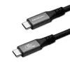 USB-C kábel QOLTEC USB4 240 W pre Thunderbolt 3/4, 40 Gbit/s, 240 W napájanie