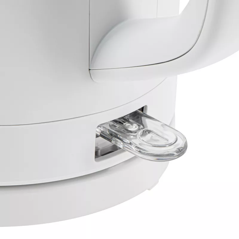 Elektrická kanvica Adler AD 1379w — 1,7 l, do 2200 W, biela, 360° podstavec, polypropylén