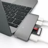 Satechi ST-TCUPM Type-C USB 3.0 kombinovaný hub 3v1