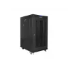 Samostatne stojaci rack Lanberg FF01-8022-23BL 22U 1200kg čierny