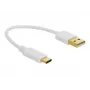 USB nabíjací kábel DeLOCK Type-A na USB Type-C 15 cm