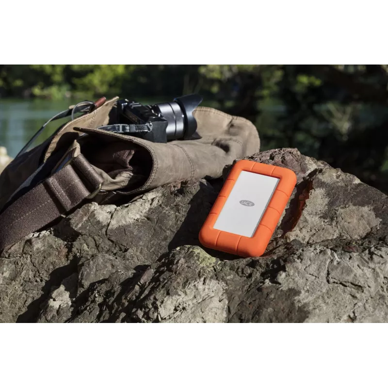 LaCie Rugged USB-C externý pevný disk 5 TB USB Type-C 3.2 Gen 1 (3.1 Gen 1) sivý žltý