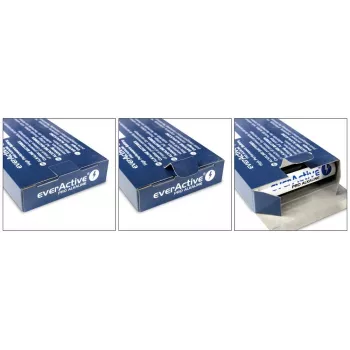 Jednorazové AA alkalické batérie everActive LR610PAKPA, 1,5 V, 3000 mAh, 10 ks balenie