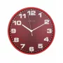 NeXtime hodiny 3053ro Dash Red, Ø35 cm, nástenné, červená/strieborná