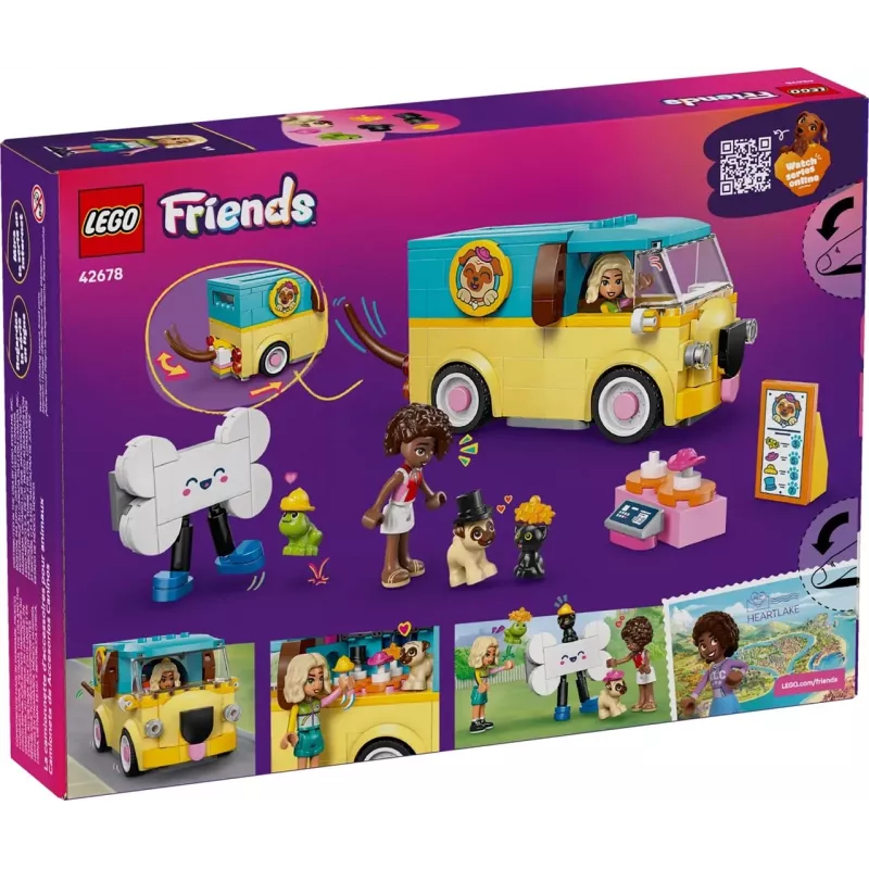 LEGO FRIENDS 42678 Dodávka s doplnkami pre domácich miláčikov
