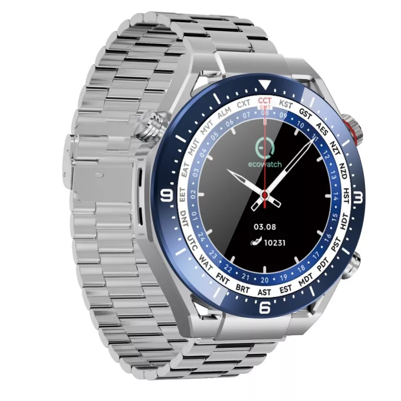 Smartwatch EW01 strieborné