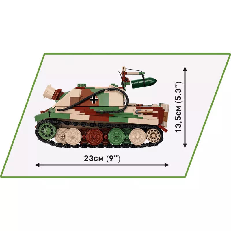 Stavebnica Cobi 38 cm Sturmmörser Sturmtiger 1100 dielov
