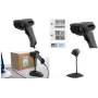 Káblový skener čiarových kódov Safescan 330-W (model 140-0747) — 1D & 2D, pracovná vzdialenosť 3–35 cm