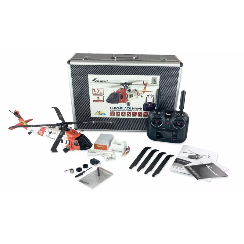 Vrtuľník Amewi UH60 Black Hawk elektromotor 1:47