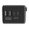 Cestovný adaptér BlitzWolf BW-TA1 4-in-1 s 2× USB PD 20W konektormi