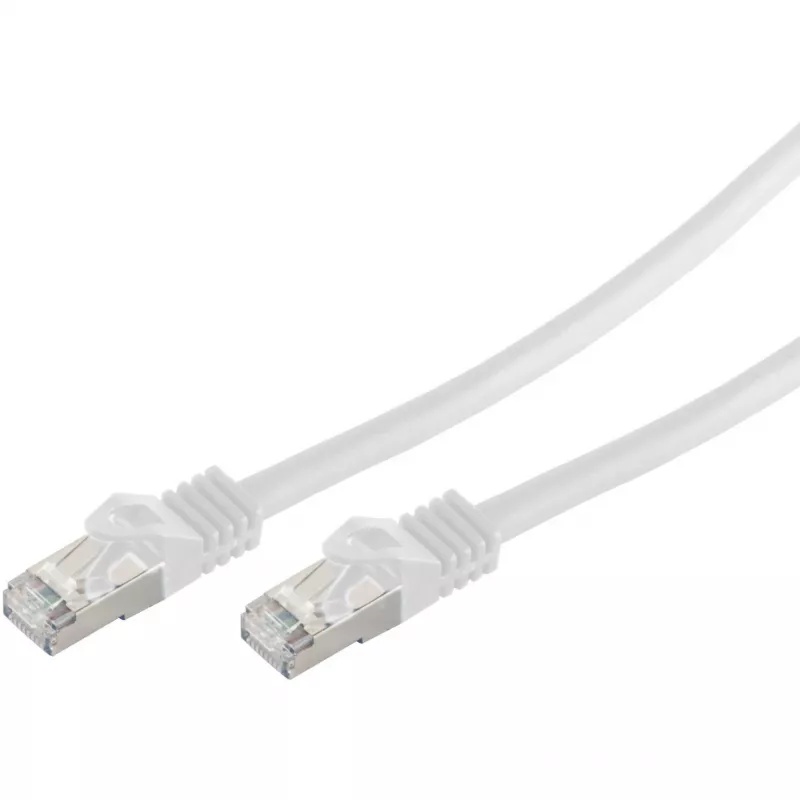 It-budget 75511-0.5W Ethernet patch kábel biely