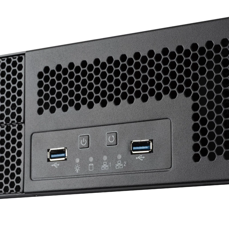 SilverStone RM23-502 rackový serverový chassis, ATX, USB 3.0 - 2U - čierna