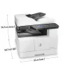 All-in-One tlačiareň HP LaserJet M443nda laserová A3 1200 x 1200 DPI 24 str./min