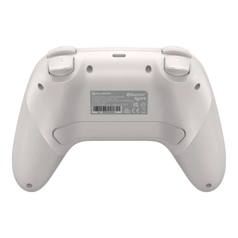 GameSir T4n bezdrôtový ovládač biely — Bluetooth, ergonomický dizajn