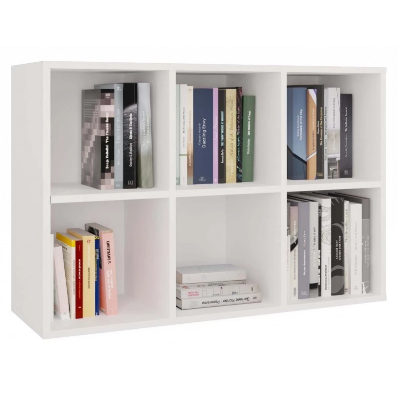 MALAX MINI 2X3 biela regál