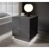 Nočná lampa Cama Meble REJA – nadstavbová LED biela, AC napájanie