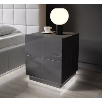 Nočná lampa Cama Meble REJA – nadstavbová LED biela, AC napájanie