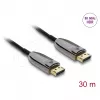 DELOCK aktívny optický DisplayPort 2.1 kábel 8K 60Hz 40Gbps 30 m