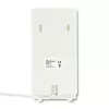 Qoltec 57013 všesmerová 4G LTE vnútorná anténa, 2x SMA, 0,6-2,7 GHz, 30 dBi, vertikálna polarizácia, 50 Ω, biely ABS