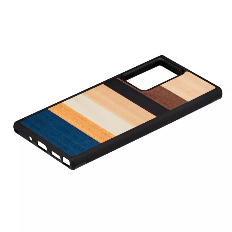 Ochranné puzdro Man and Wood pre Samsung Galaxy Note 20 Ultra – čierna