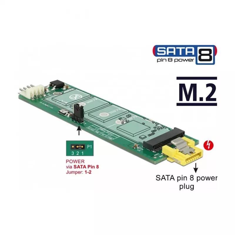 Interný M.2 adaptér DeLOCK 63917