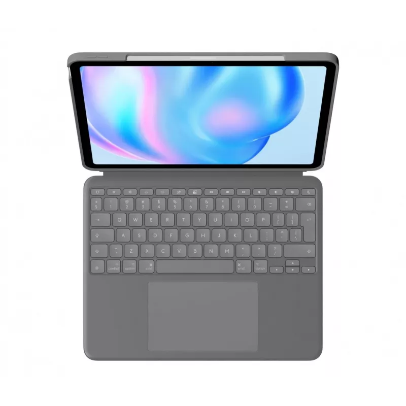 Logitech Combo Touch klávesnica QWERTY US International sivá trackpad