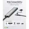 Goobay Slim 4-port USB hub USB-C na/USB-A 5 Gbit/s - Plug USB 3.2 (76563)