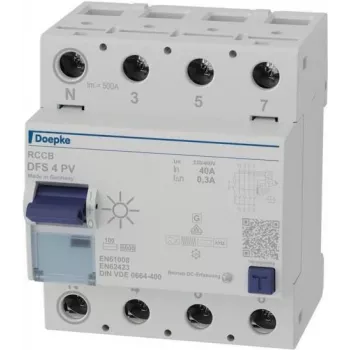 Doepke DFS4 040-4/0.30-PVFI ochranný spínač 4p 40 A 0.3 (09136804)