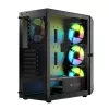 LOGIC CONCEPT Portos ARGB ATX Mid-Tower skriňa, čierna