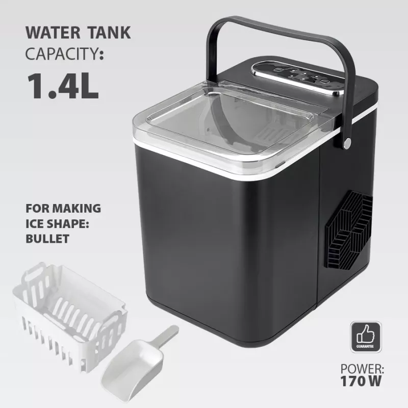 Výrobník ľadu Maestro MR-820 — stolový výrobník ľadu, model MR-820
