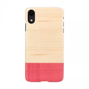 Puzdro na telefón man and wood pre iPhone XR — miss match biela
