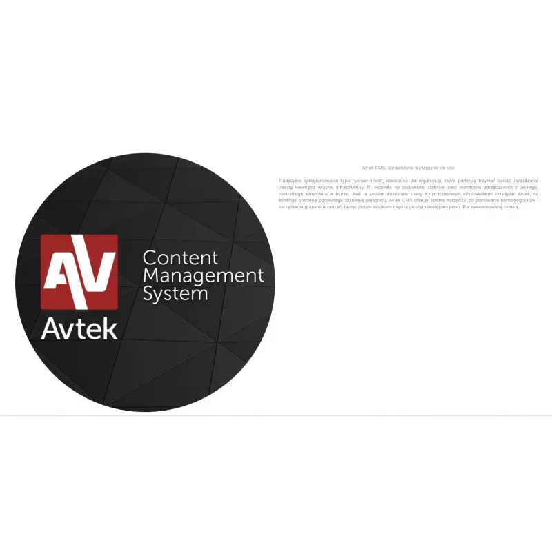 Avtek informačný monitor DS2 86