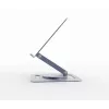 Stojan na notebook GEMBIRD NBS-DR1-01 – otočná základňa, výškovo nastaviteľný, Space Grey