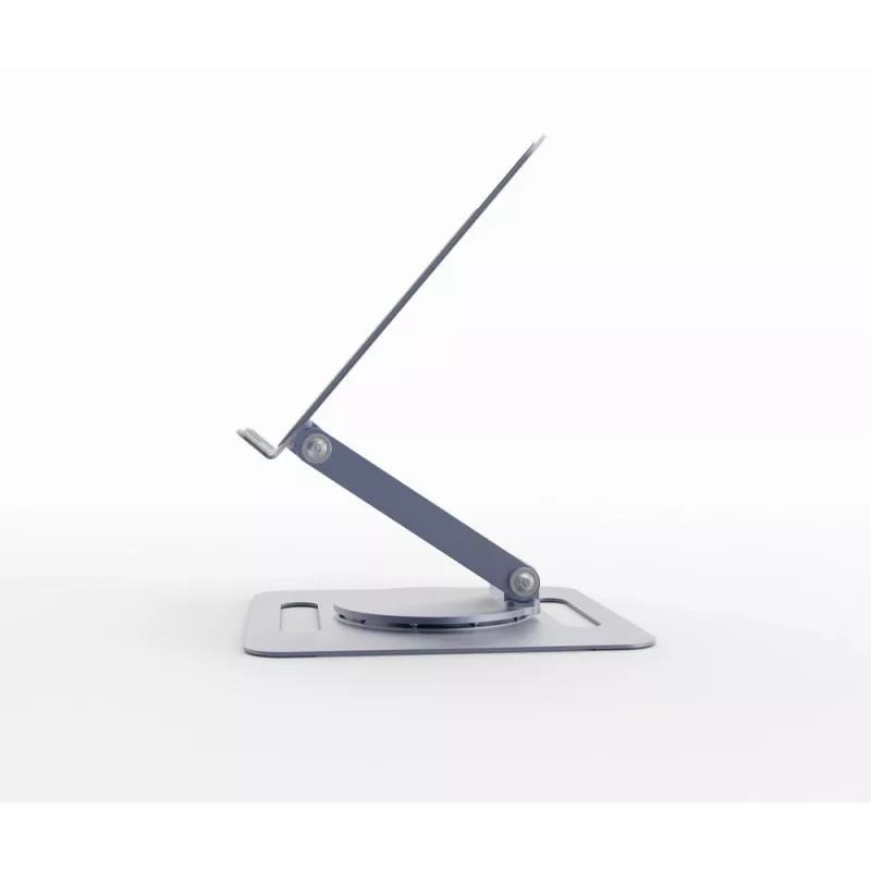 Stojan na notebook GEMBIRD NBS-DR1-01 – otočná základňa, výškovo nastaviteľný, Space Grey