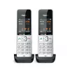 Gigaset COMFORT 500HX duo analógový/DECT telefón identifikácia volajúceho čierny, strieborný
