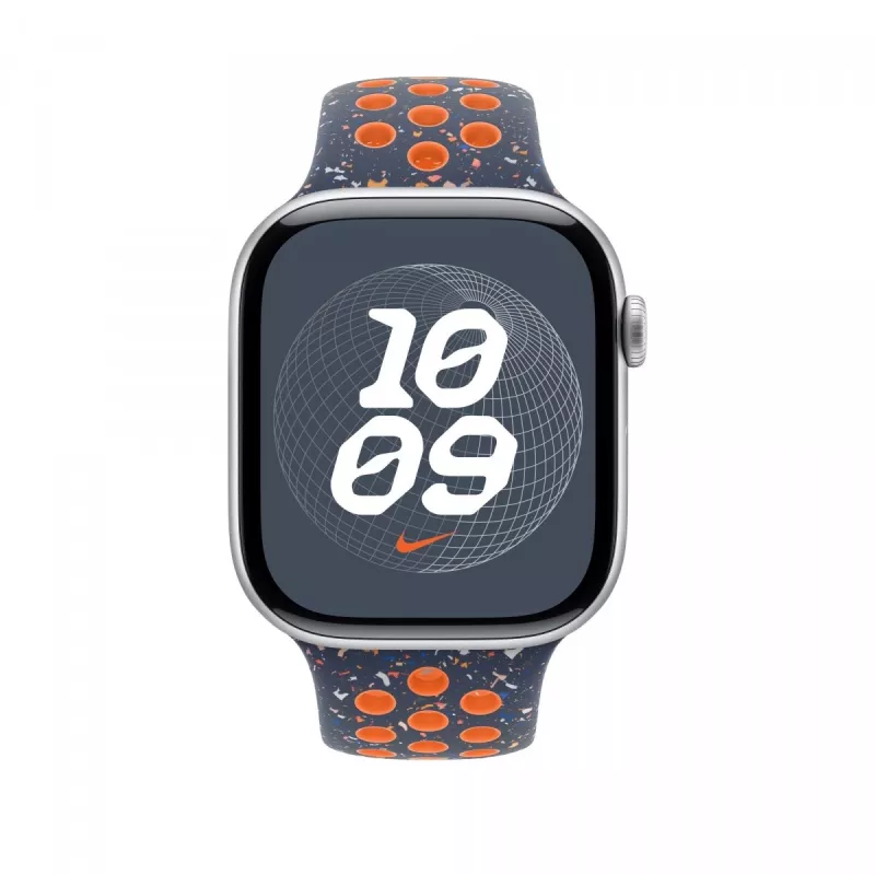 Modrý Flame Nike Sport náramok 46 mm - S/M