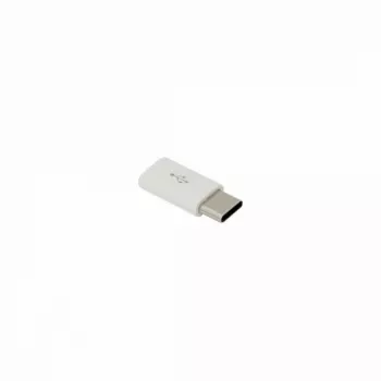 Sbox AD.USB-C W Micro USB 2.0 F. -> TYPE C M. biela