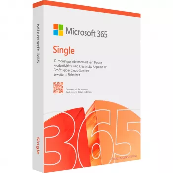 Microsoft 365 Personal [DE] 1J predplatné. Bez média FY25H2 len pre Windows >10 / MacOS