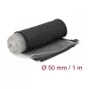 EMI tienená pletená hadicová objímka DeLOCK 20849 1 m x 50 mm čierna