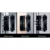 Noctua NV-FM1 univerzálny otočný držiak ventilátora, čierny