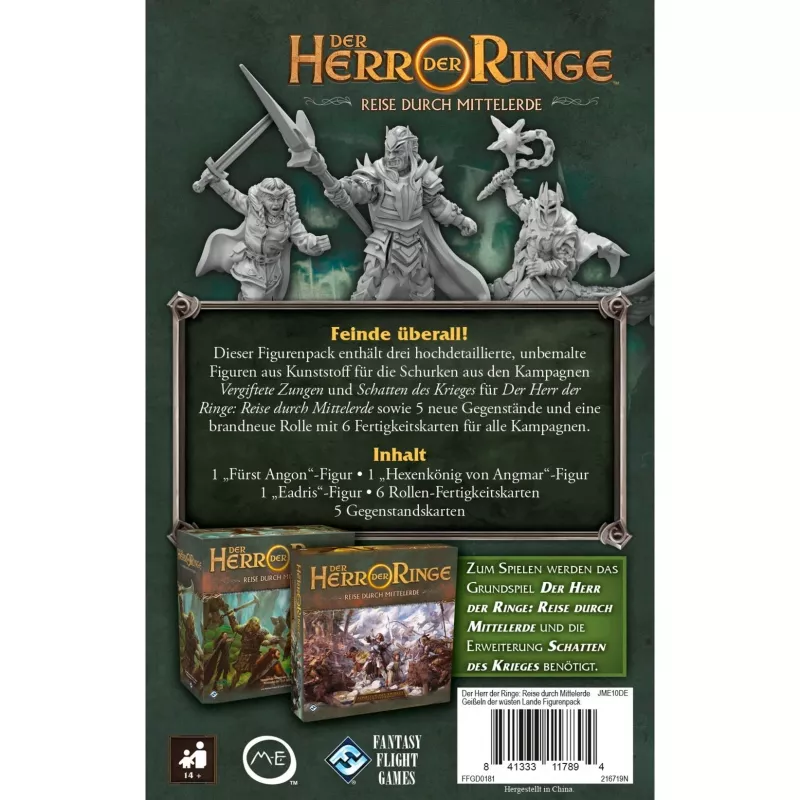 Asmodee Pán prsteňov: Cesty do Stredozeme - Biče pustatiny rozšírenie