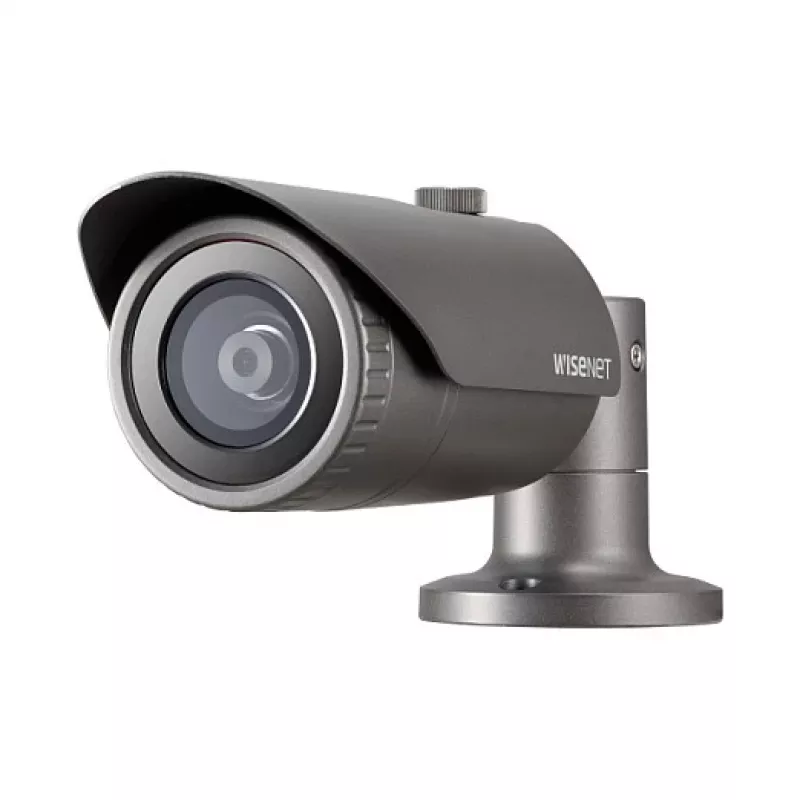 Bullet IP kamera Hanwha Wisenet QNO-6012R1 — 2,8 mm, 1920×1080, interiér/exteriér, stropná/stolová montáž, čierna