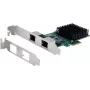 Sieťový adaptér Exsys EX-60112 PCIe 2,5 Gigabit, dual-port