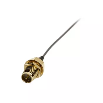 Akasa A-ATC01-150GR signálny kábel 0,15 m čierny, zlatý