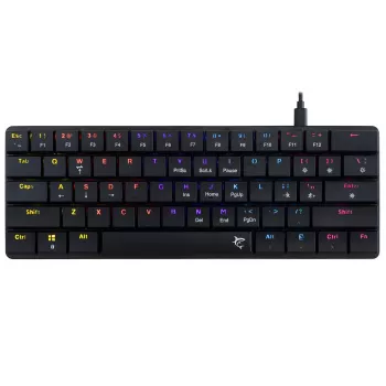 Mechanická klávesnica White Shark Nagamaki GK-006131 čierna US-layout Brown Switches