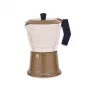 Moka kanvica Maestro MR-1657-9-BEIGE z hliníka, kávovar na indukčnú dosku, kapacita 9 šálok